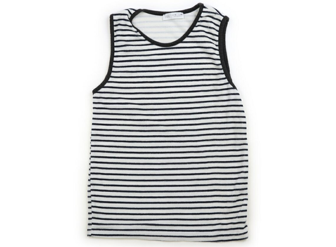 ZARA Tank Top/Camisole, Size 140, Girls, Navy Stripe, Children's Clothing, Baby Clothes, Kids, Outlet, Used [Pre-owned] Kids, Baby, Maternity