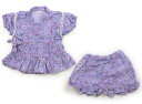 アプレレクール apres les cours 浴衣・甚平・季節のイベント 80 女の子 ラベンダー・花柄 子供服 ベビー服 キッズ アウトレット ユーズド 【中古】キッズ・ベビー・マタニティ