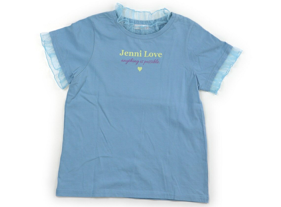 ジェニィ JENNI Tシャツ・カットソー 150 女の子 サックス 子供服 ベビー服 キッズ アウトレット ユーズド 【中古】キッズ・ベビー・マタニティ