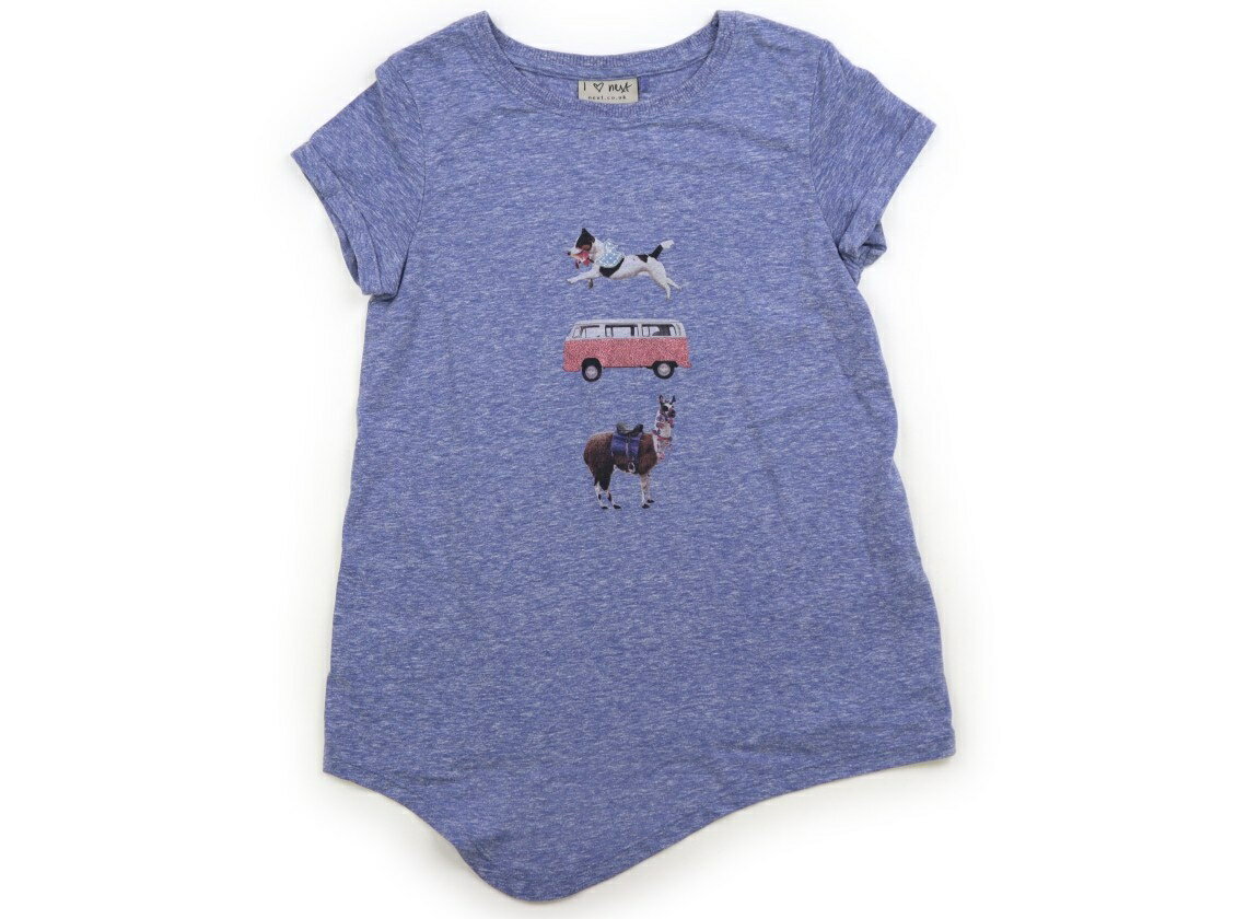 ネクスト NEXT Tシャツ・カットソー 120 男の子 杢ブルー・犬 子供服 ベビー服 キッズ アウトレット ユーズド 【中古】キッズ・ベビー・マタニティ