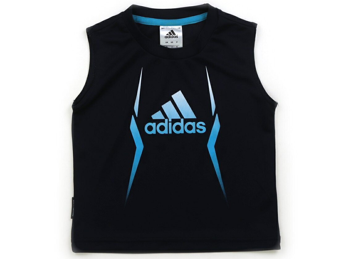 アディダス Adidas スポーツウェア・ダンスウェア 110 男の子 ネイビー・アクアブルー 子供服 ベビー服 キッズ アウトレット ユーズド 【中古】キッズ・ベビー・マタニティ