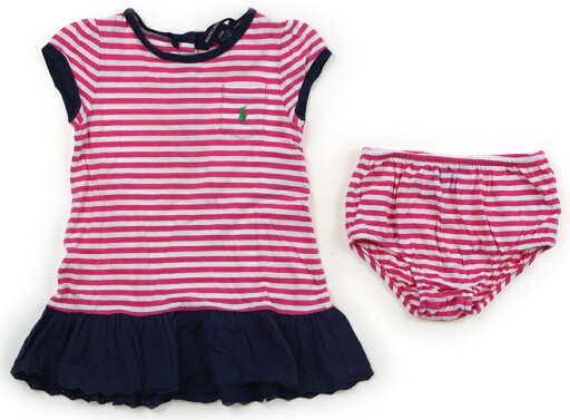 ラルフローレン Ralph Lauren ワンピース 90 女の子 ボーダー ピンク ネイビー 子供服 ベビー服 キッズ アウトレット ユーズド 【中古】キッズ・ベビー・マタニティ ラルフローレン Ralph Lauren ワンピース 90 女の子 ボーダー ピンク ネイビー 子供服 ベビー服 キッズ アウトレット ユーズド 【中古】キッズ・ベビー・マタニティ