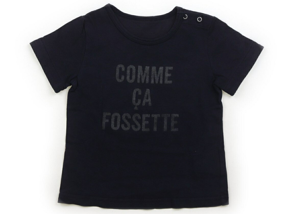 コムサフォセット COMME CA FOSSETTE Tシャツ・カットソー 80 男の子 紺 子供服 ベビー服 キッズ アウトレット ユーズド 【中古】キッズ・ベビー・マタニティ