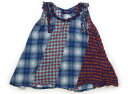 アナスイ ANNA SUI チュニック 110 女の子 ブルーチェック・レッド系マルチチェック 子供服 ベビー服 キッズ アウトレット ユーズド 【中古】キッズ...