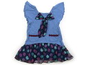 アナスイ ANNA SUI チュニック 90 女の子 スモーキーブルー・紺柄 子供服 ベビー服 キッズ アウトレット ユーズド 【中古】キッズ・ベビー・マタニテ...