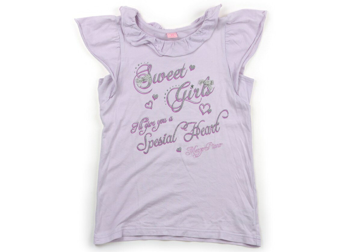 メゾピアノ mezzo piano Tシャツ・カットソー 150 女の子 ライラック 子供服 ベビー服 キッズ アウトレット ユーズド 【中古】キッズ・ベビー・マタニティ