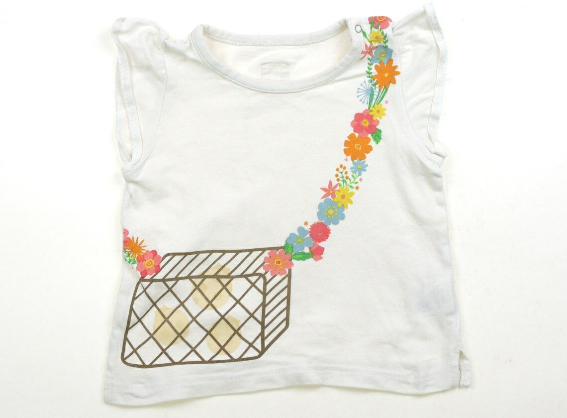 インセクトコレクション Insect Collection Tシャツ カットソー 80 女の子 オフホワイト 子供服 ベビー服 キッズ アウトレット ユーズド 【中古】キッズ ベビー マタニティ