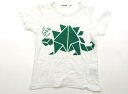 スラップスリップ SLAP SLIP Tシャツ・カットソー 100 男の子 白、緑 子供服 ベビー服 キッズ アウトレット ユーズド 【中古】キッズ・ベビー・マタニティ(4)
