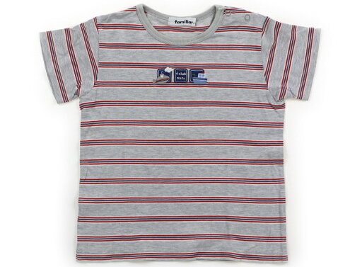 ファミリア familiar Tシャツ・カットソー 110 男の子 グレー他・ボーダー 子供服 ベビー服 キッズ アウトレット ユーズド 【中古】キッズ・ベビー・マタニティ ファミリア familiar Tシャツ・カットソー 110 男の子 グレー他・ボーダー 子供服 ベビー服 キッズ アウトレット ユーズド 【中古】キッズ・ベビー・マタニティ