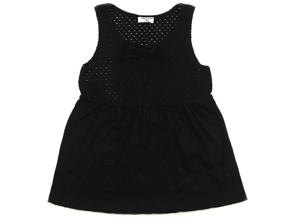 コムサデモード COMME CA DU MODE チュニック 130 女の子 ブラック 子供服 ベビー服 キッズ アウトレット ユーズド 【中古】キッズ・ベビー・マタニティ