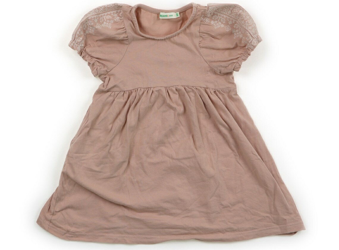 ビームス BEAMS ワンピース 100 女の子 くすみピンク 子供服 ベビー服 キッズ アウトレット ユーズド 【中古】キッズ・ベビー・マタニティ