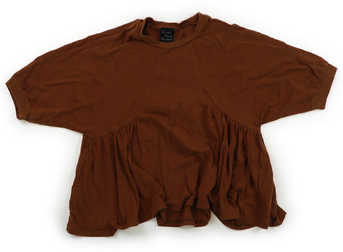 スワップミートマーケット SWAP MEET MARKET Tシャツ・カットソー 130 女の子 ブラウン 子供服 ベビー服 キッズ アウトレット ユーズド 【中古】キッズ・ベビー・マタニティ