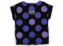 アナスイ ANNA SUI Tシャツ・カットソー 140 女の子 ブラック・パープル・招き猫 子供服 ベビー服 キッズ アウトレット ユーズド 【中古】キッズ・...