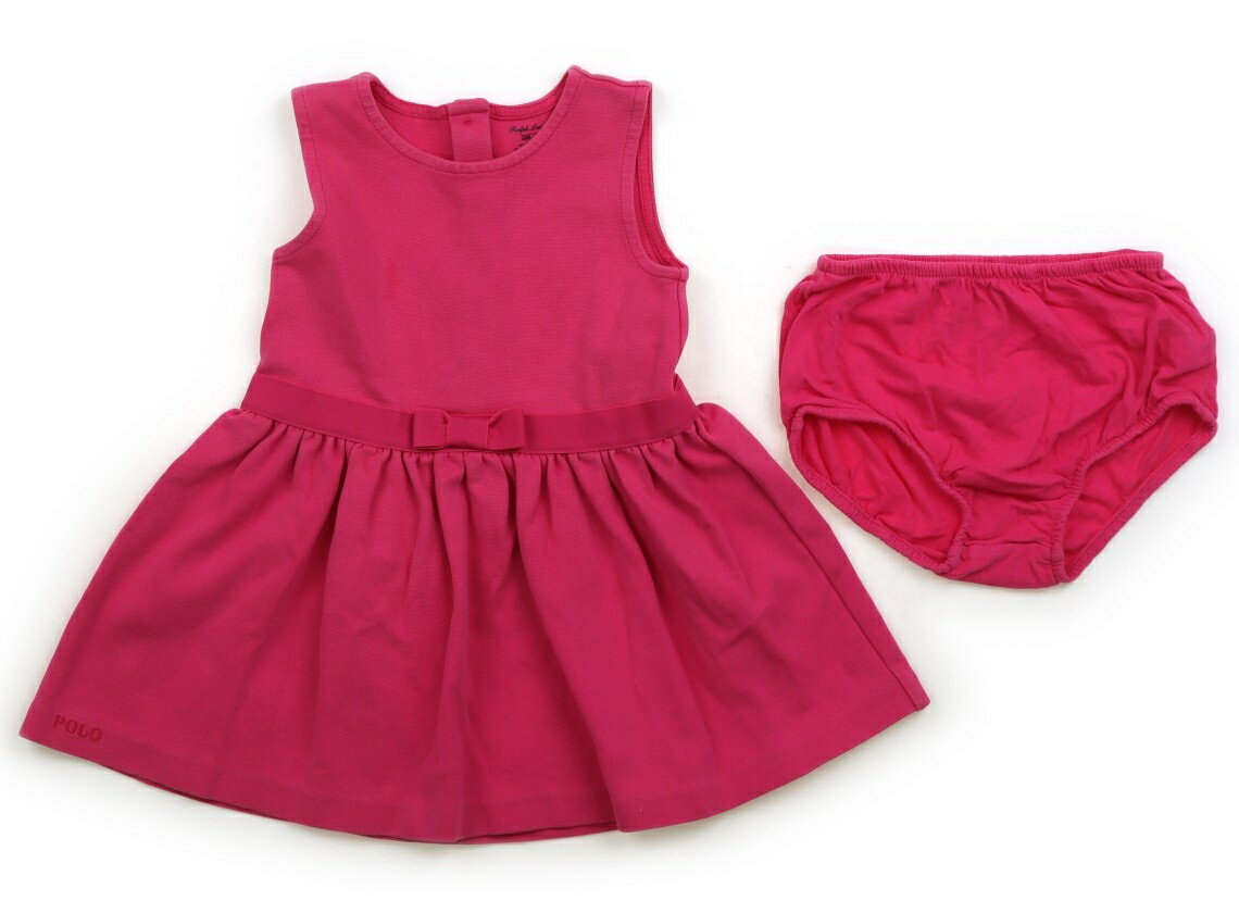 ラルフローレン Ralph Lauren ワンピース 90 女の子 フューシャピンク 子供服 ベビー服 キッズ アウトレット ユーズド 【中古】キッズ・ベビー・マタニティ
