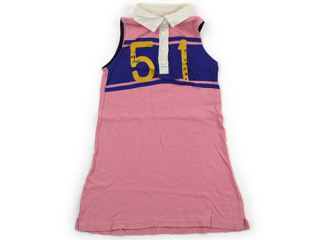 ジャンクストア JUNK STORE ワンピース 120 女の子 ピンク 子供服 ベビー服 キッズ アウトレット ユーズド 【中古】キッズ ベビー マタニティ