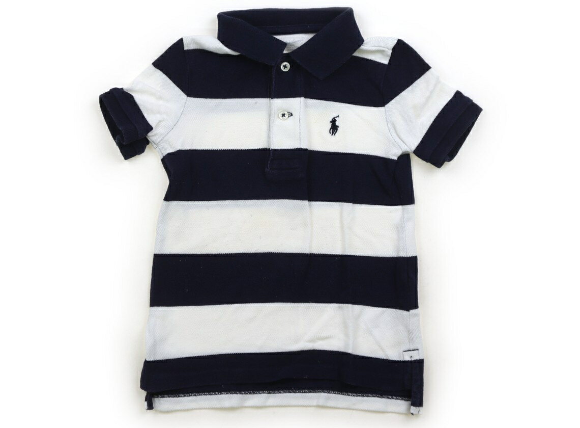 　ブランド 　Ralph Lauren(ラルフローレン) 　カテゴリー 　ポロシャツ 　サイズ 　90サイズ 　色 　紺白ボーダー 　状態 　★★（返品不可） 　記名 　なし 　ジャンル 　Boy 実際のサイズ表記は24Mです。胸の広範囲に薄っすらとしたシミや毛玉がありますが、普段使いにいかがでしょうか。 ＊【状態】【サイズ】に関しての詳しい説明はこちら