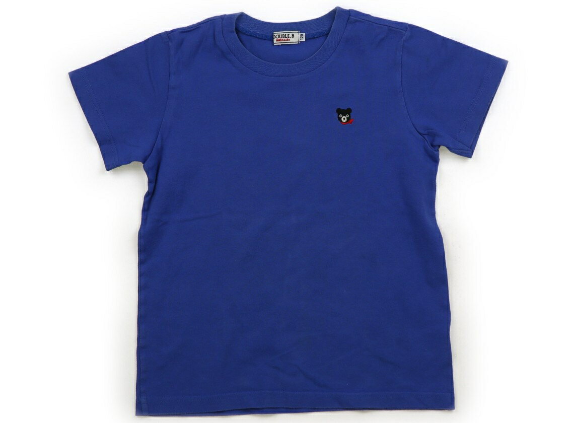 ダブルB Double B Tシャツ・カットソー 120 男の子 ブルー系 子供服 ベビー服 キッズ アウトレット ユーズド 【中古】キッズ・ベビー・マタニティ
