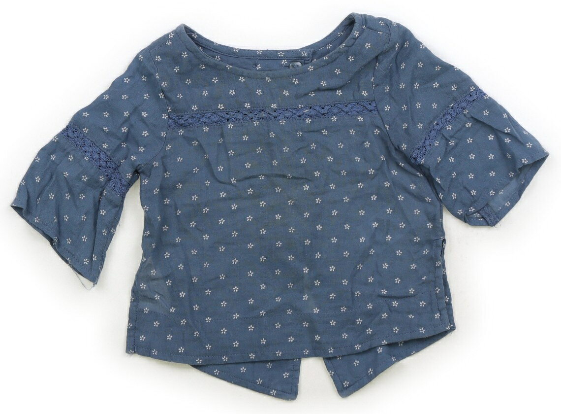 オールドネイビー OLDNAVY チュニック 80 女の子 スモーキーブルー 子供服…