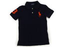 ポロラルフローレン POLO RALPH LAUREN ポロシャツ 120 男の子 ネイビー、オレンジロゴ 子供服 ベビー服 キッズ アウトレット ユーズド 【中古】キッズ・ベビー・マタニティ