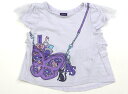 アナスイ ANNA SUI Tシャツ・カットソー 90 女の子 薄パープル、プリント 子供服 ベビー服 キッズ アウトレット ユーズド 【中古】キッズ・ベビー・...