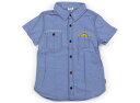 ブリーズ BREEZE シャツ・ブラウス 130 男の子 サックス・スマイル 子供服 ベビー服 キッズ アウトレット ユーズド 【中古】キッズ・ベビー・マタニティ
