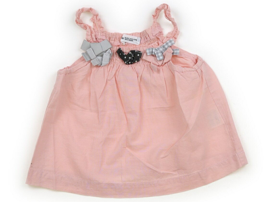 べべ BeBe チュニック 80 女の子 ピンク 子供服 ベビー服 キッズ アウトレット ユーズド 【中古】キッズ・ベビー・マタニティ
