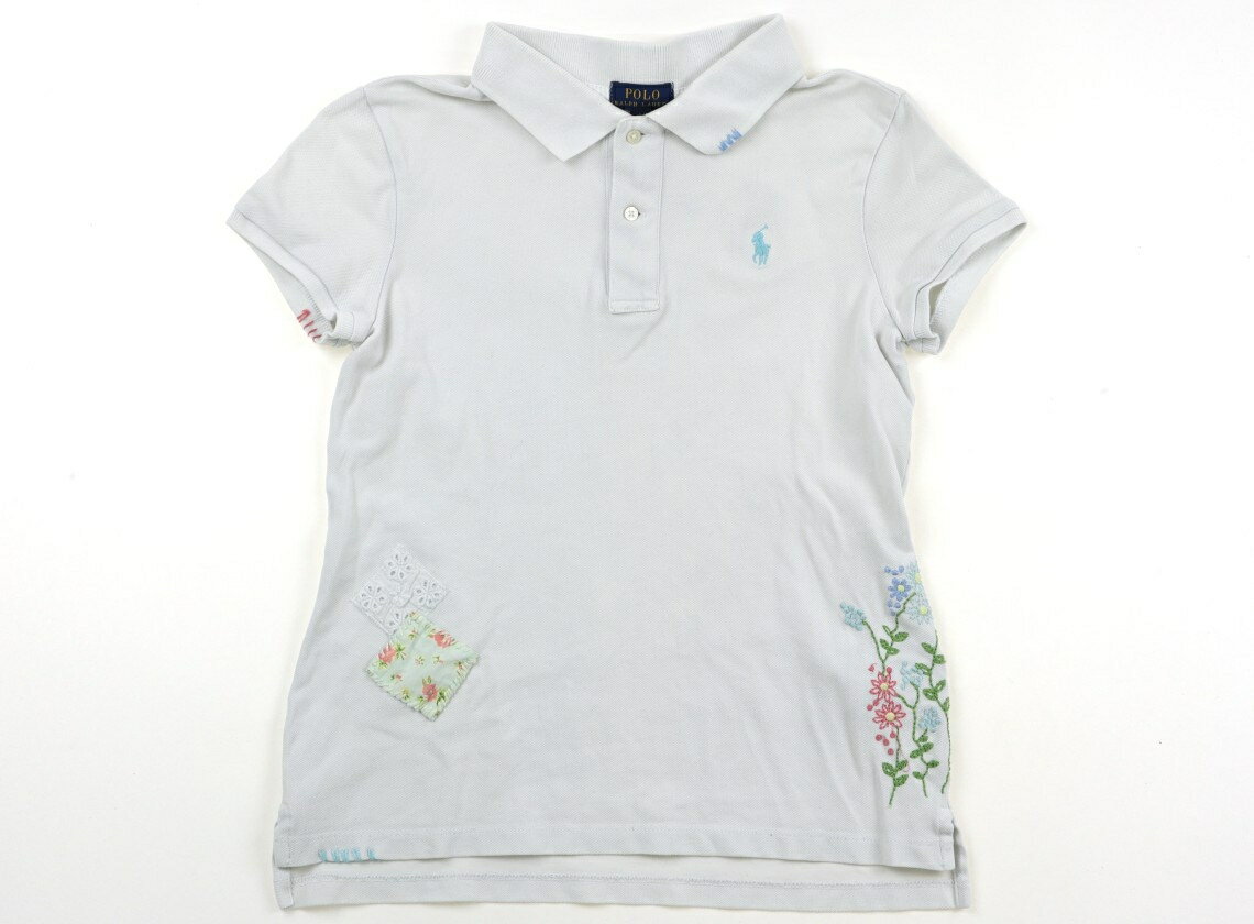 　ブランド 　POLO RALPH LAUREN(ポロラルフローレン) 　カテゴリー 　ポロシャツ 　サイズ 　150サイズ 　色 　淡いブルー 　状態 　★★★ 　記名 　なし 　ジャンル 　Girl 洗いざらし感があります。 ＊【状態】【サイズ】に関しての詳しい説明はこちら