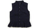 ラルフローレン Ralph Lauren シャツ・ブラウス 110 女の子 紺・紫・カーキ・チェック 子供服 ベビー服 キッズ アウトレット ユーズド 【中古】キッズ・ベビー・マタニティ
