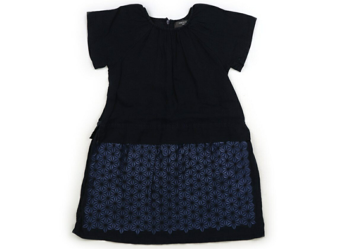 コムサイズム COMME CA ISM ワンピース 110 女の子 ダークネイビー 子供服 ベビー服 キッズ アウトレット ユーズド 【中古】キッズ・ベビー・マタニティ