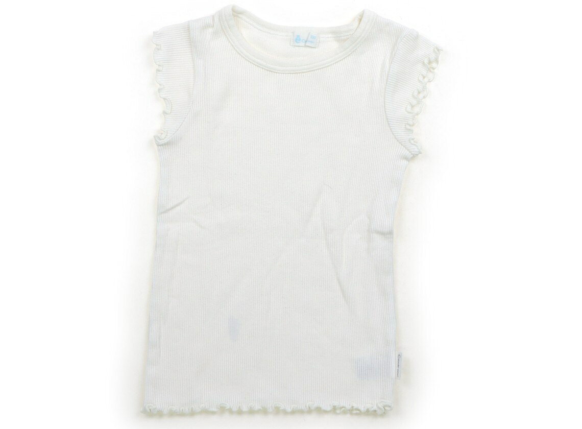 　ブランド 　Combimini(コンビミニ) 　カテゴリー 　Tシャツ・カットソー 　サイズ 　100サイズ 　色 　オフホワイト・リブ 　状態 　★★（返品不可） 　記名 　なし 　ジャンル 　Girl シールを剥がした跡があります。裾付近に、青いインク汚れあり。普段使いにいかがでしょうか。 ＊【状態】【サイズ】に関しての詳しい説明はこちら