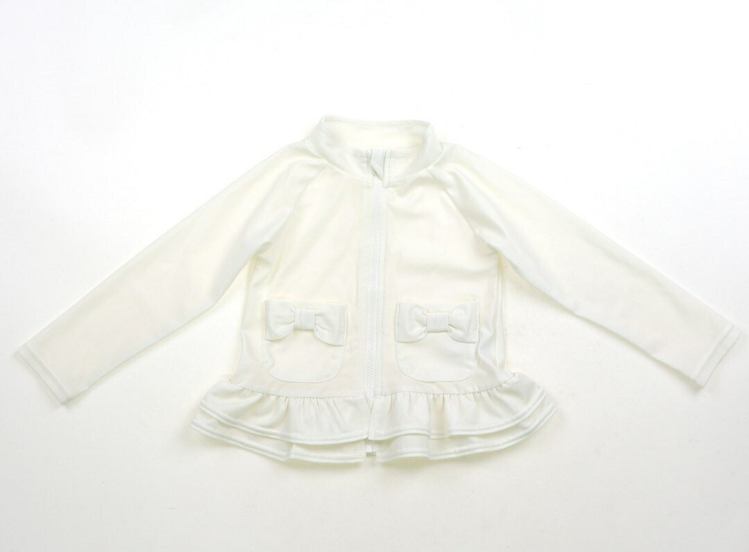 エニィファム anyFAM 水着・バスローブ 90 女の子 オフホワイト 子供服 ベビー服 キッズ アウトレット ユーズド 【中古】キッズ・ベビー・マタニティ