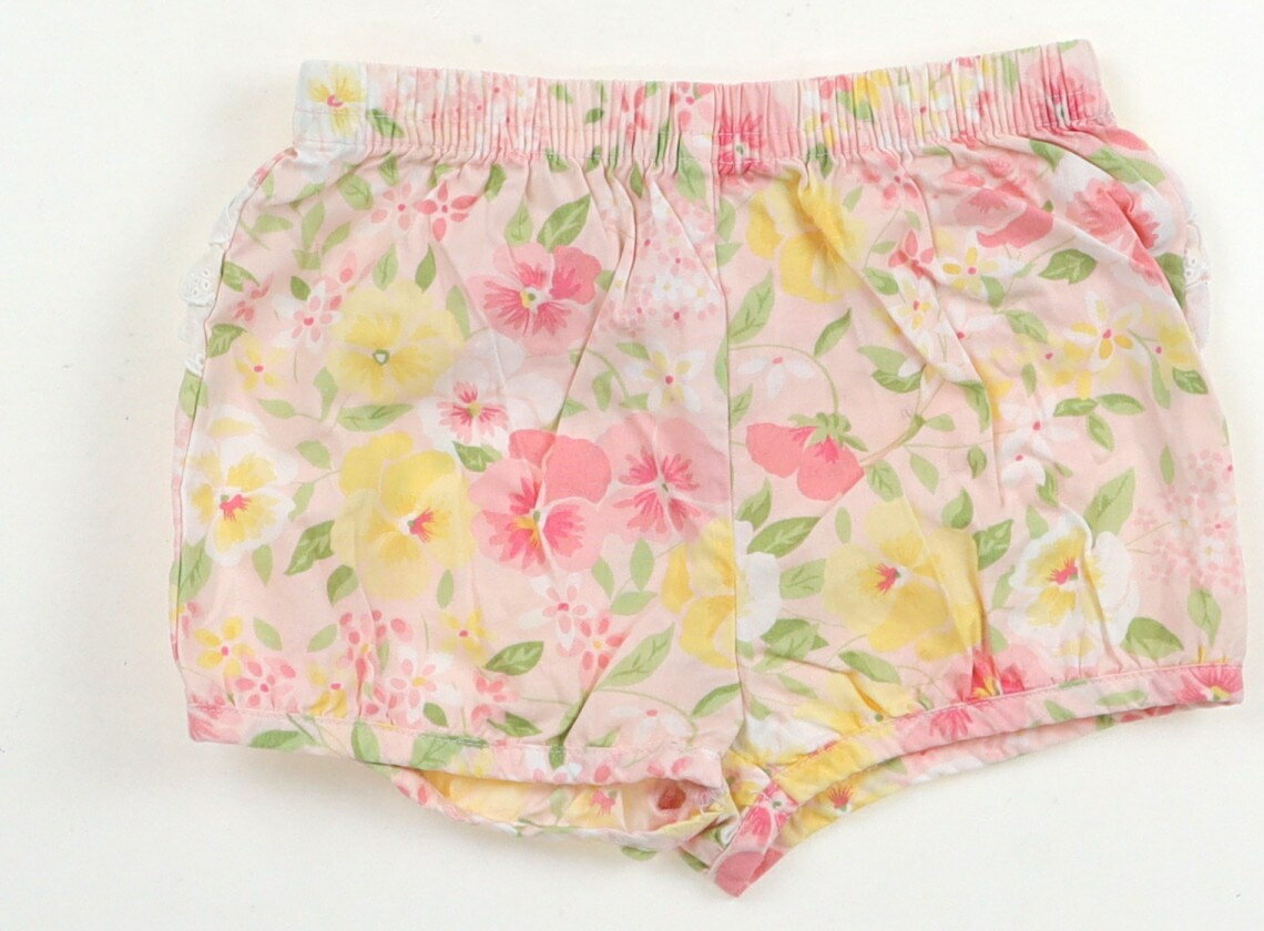 Long-Trousers, Trousers - ジンボリー Gymboree ショートパンツ 60 女の子 ピンク他・お花 子供服 ベビー服 キッズ アウトレット ユーズド 【中古】キッズ・ベビー・マタニティ