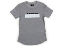 アディダス Adidas Tシャツ・カットソー 150 男の子 グレー 子供服 ベビー服 キッズ アウトレット ユーズド 【中古】キッズ・ベビー・マタニティ
