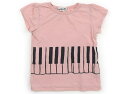 ラブ&ピース&マネー Love&Peace&Money Tシャツ・カットソー 120 女の子 ピンク 子供服 ベビー服 キッズ アウトレット ユーズド 【中古】キッズ・ベビー・マタニティ