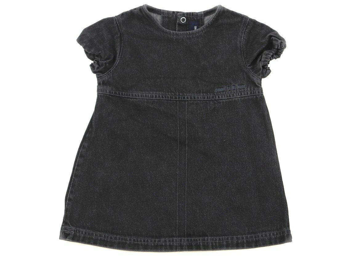 コムサデモード COMME CA DU MODE チュニック 80 女の子 ブラック 子供服 ベビー服 キッズ アウトレット ユーズド 【中古】キッズ・ベビー・マタニティ