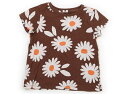 ネクスト NEXT Tシャツ・カットソー 100 女の子 ブラウン、花 子供服 ベビー服 キッズ アウトレット ユーズド 【中古】キッズ・ベビー・マタニティ