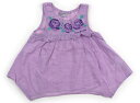 アナスイ ANNA SUI チュニック 95 女の子 パープル・バラ柄 子供服 ベビー服 キッズ アウトレット ユーズド 【中古】キッズ・ベビー・マタニティ