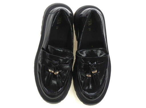 ザラ ZARA フラットシューズ・スリッポン 靴20cm〜 女の子 黒 子供服 ベビー服 キッズ アウトレット ユーズド 【中古】キッズ・ベビー・マタニティ ザラ ZARA フラットシューズ・スリッポン 靴20cm〜 女の子 黒 子供服 ベビー服 キッズ アウトレット ユーズド 【中古】キッズ・ベビー・マタニティ