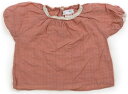 ザラ ZARA チュニック 80 女の子 くすみピンク・チェック 子供服 ベビー服 キッズ アウトレット ユーズド 【中古】キッズ・ベビー・マタニティ