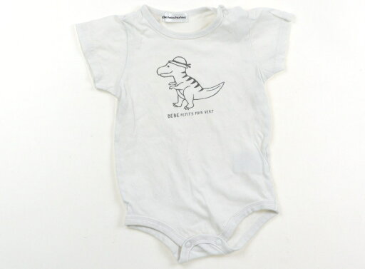 ベベ プチ ポワ ヴェール BeBe Petits Pois Vert ロンパース 70 男の子 白 子供服 ベビー服 キッズ アウトレット ユーズド 【中古】キッズ・ベビー・マタニティ ベベ プチ ポワ ヴェール BeBe Petits Pois Vert ロンパース 70 男の子 白 子供服 ベビー服 キッズ アウトレット ユーズド 【中古】キッズ・ベビー・マタニティ