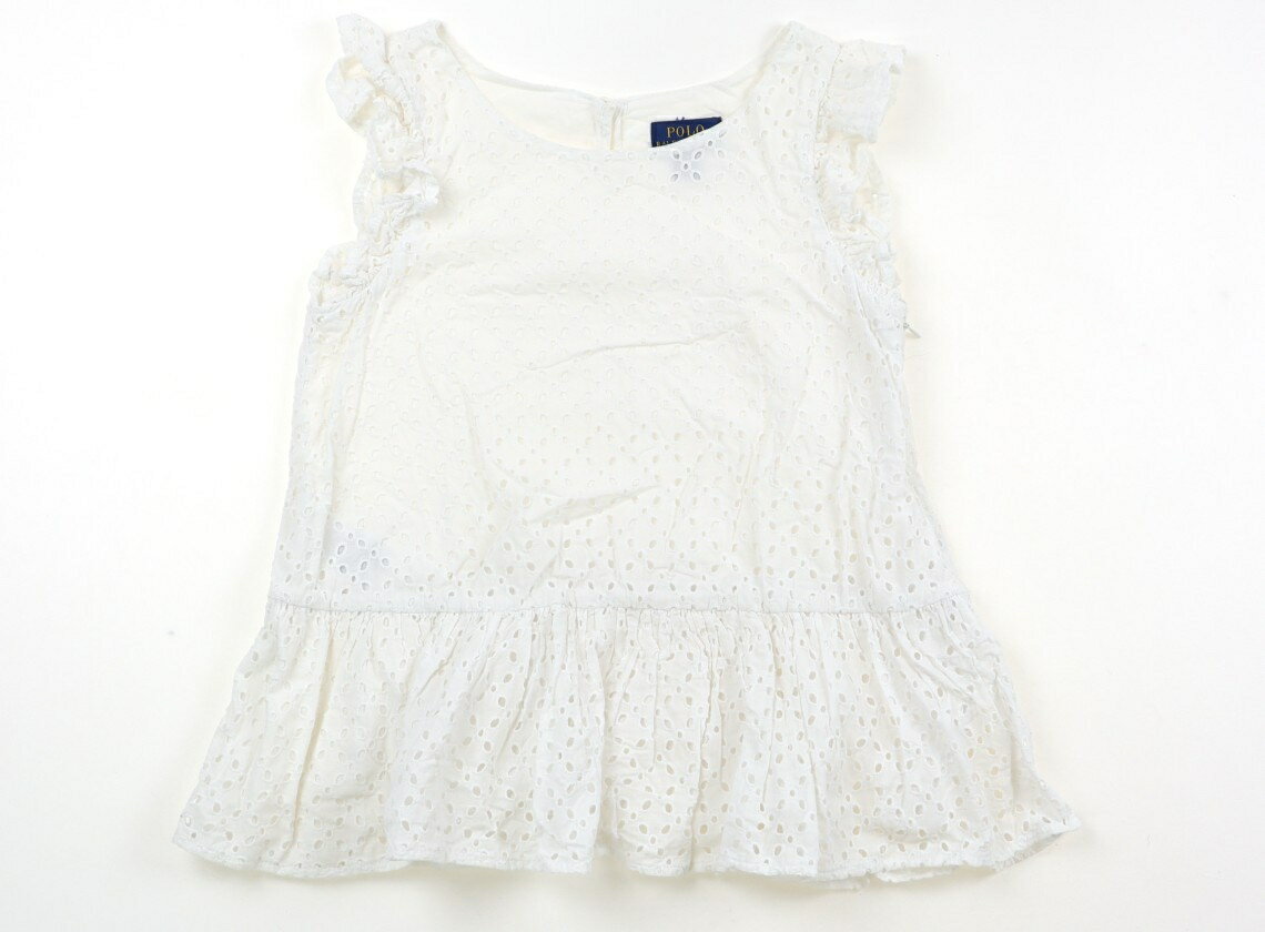 ポロラルフローレン POLO RALPH LAUREN チュニック 140 女の子 白 子供服 ベビー服 キッズ アウトレット ユーズド 【中古】キッズ・ベビー・マタニティ