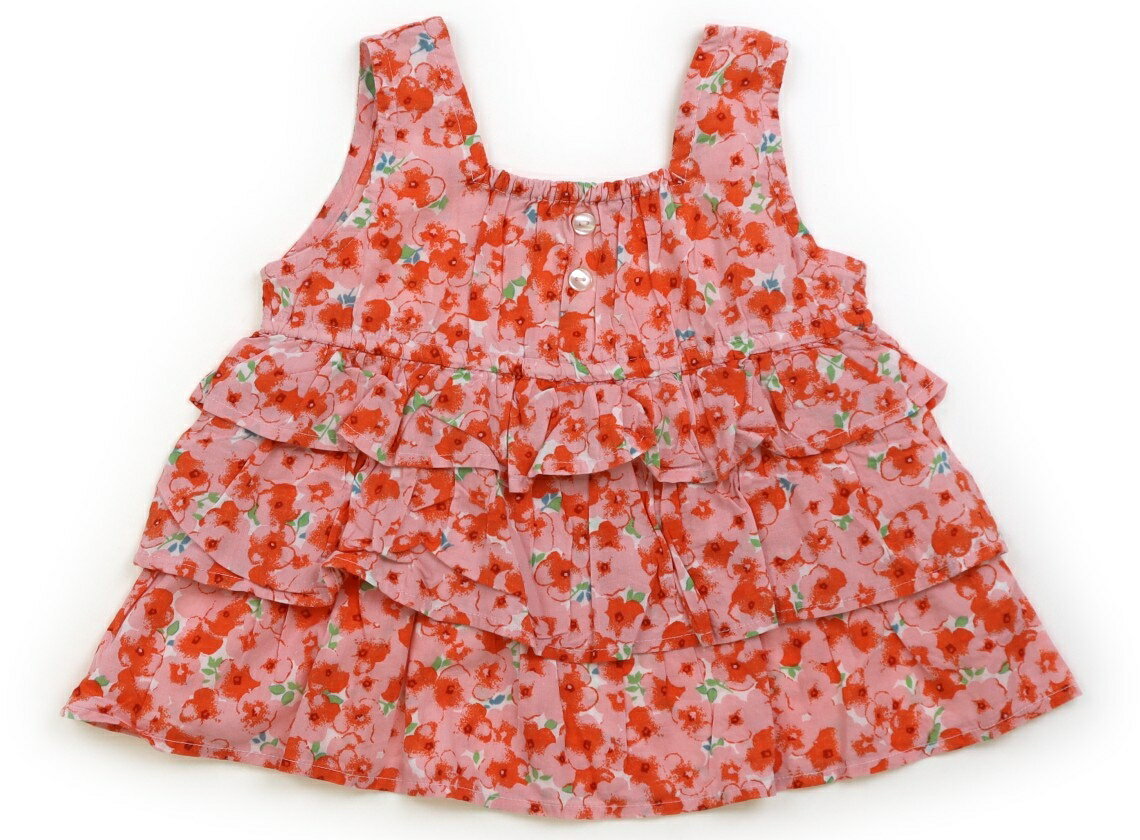 ノイユ Noeil シャツ・ブラウス 100 女の子 ピンク、花柄 子供服 ベビー服 キッズ アウトレット ユーズド 【中古】キッズ・ベビー・マタニティ