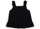 べべ BeBe タンクトップ・キャミソール 130 女の子 黒 子供服 ベビー服 キッズ アウトレット ユーズド 【中古】キッズ・ベビー・マタニティ