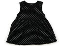 コムサイズム COMME CA ISM チュニック 120 女の子 黒 白 ドット 子供服 ベビー服 キッズ アウトレット ユーズド 【中古】キッズ・ベビー・マタニティ(4)