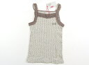 ニットプランナー(KP) Knit Planner(KP) タンクトップ・キャミソール 120 女の子 杢ベージュ・ココア・ブラックドット 子供服 ベビー服 キッズ アウトレット ユーズド 【中古】キッズ・ベビー・マタニティ
