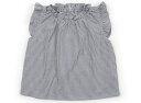 スラップスリップ SLAP SLIP シャツ・ブラウス 100 女の子 グレー、チェック柄 子供服 ベビー服 キッズ アウトレット ユーズド 【中古】キッズ・ベビー・マタニティ