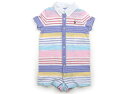 ラルフローレン Ralph Lauren カバーオール 80 男の子 ブルー 白 赤 ピンク 黄色 ボーダー 子供服 ベビー服 キッズ アウトレット ユーズド ...