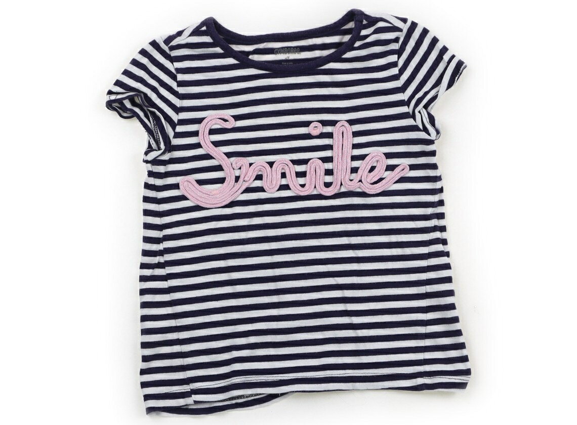 Rakuten - ジンボリー Gymboree Tシャツ・カットソー 100 女の子 ネイビー・オフホワイトボーダー 子供服 ベビー服 キッズ アウトレット ユーズド 【中古】キッズ・ベビー・マタニティ