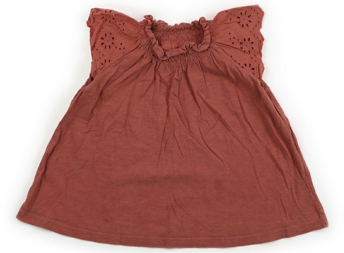 プティマイン petit main Tシャツ・カットソー 120 女の子 ターキーレッド 子供服 ベビー服 キッズ アウトレット ユーズド 【中古】キッズ・ベビー・マタニティ