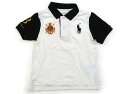 ラルフローレン Ralph Lauren ポロシャツ 90 男の子 白・黒・刺しゅう 子供服 ベビー服 キッズ アウトレット ユーズド 【中古】キッズ・ベビー・マタニティ